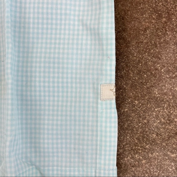 Marie Chantal Gingham Guayabera Pocket Button Shirt - Picture 3 of 5